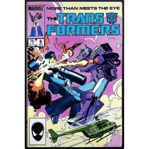 The Transformers Comic Book #6 Marvel Comics July 1985 1st app. Josie Beller